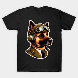 Belgian Malinois Pilot T-Shirt